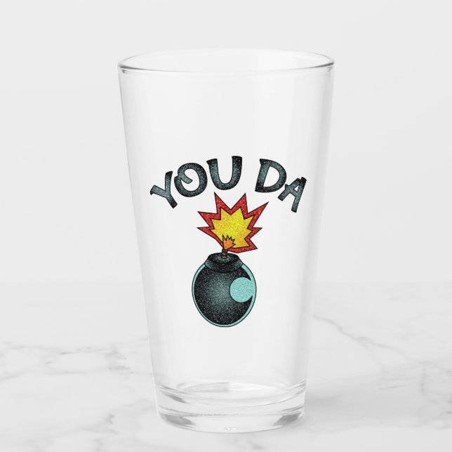 Verre Vous Avez Bombe De Parties scintillant (Devant)
