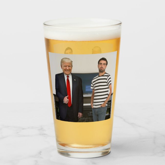 Verre Vous avez rencontré le Président Donald Trump| Ajo (Devant (rempli))