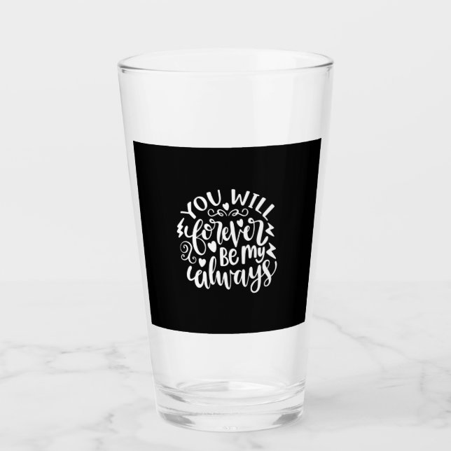Verre  | Vous Serez Toujours Mon (Devant)