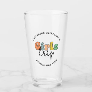 Verre Voyage sur mesure pour filles   Vacances week-end 