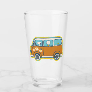 Verre Voyage sur route Peanuts Road Trip Van