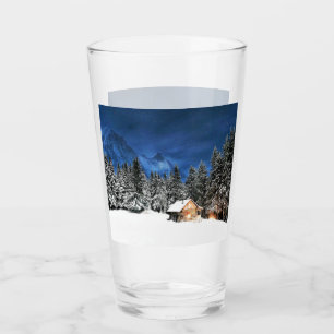 Verre Vue de la montagne du Cabine du journal