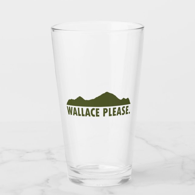 Verre Wallace Idaho S'Il Vous Plaît (Devant)