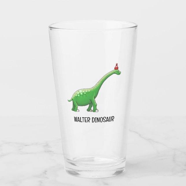 Verre Walter le Dinosaure (Devant)