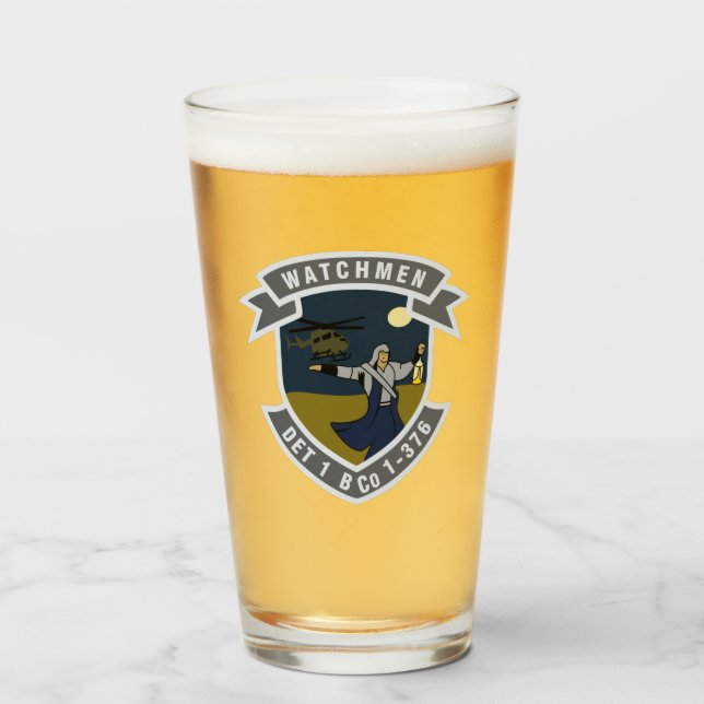 Verre Watchmen OG Pint Glass (Devant (rempli))