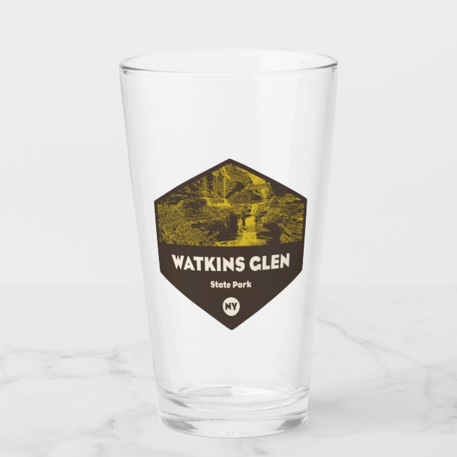 Verre Watkins Glen State Park New York (Devant)