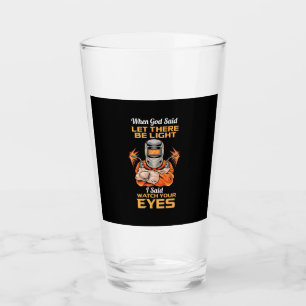 Verre Welder Dit Regardez Vos Yeux