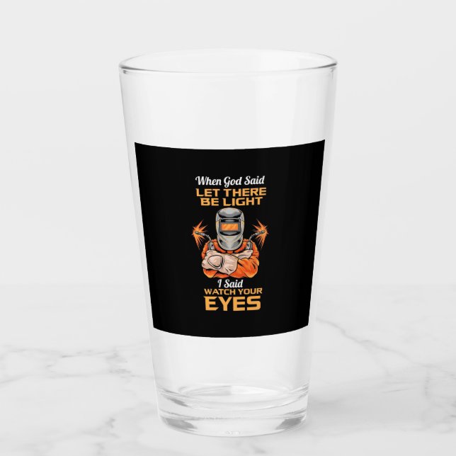 Verre Welder Dit Regardez Vos Yeux (Devant)