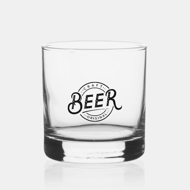 Verre Whiskey Logo Personnalisé (Recto)