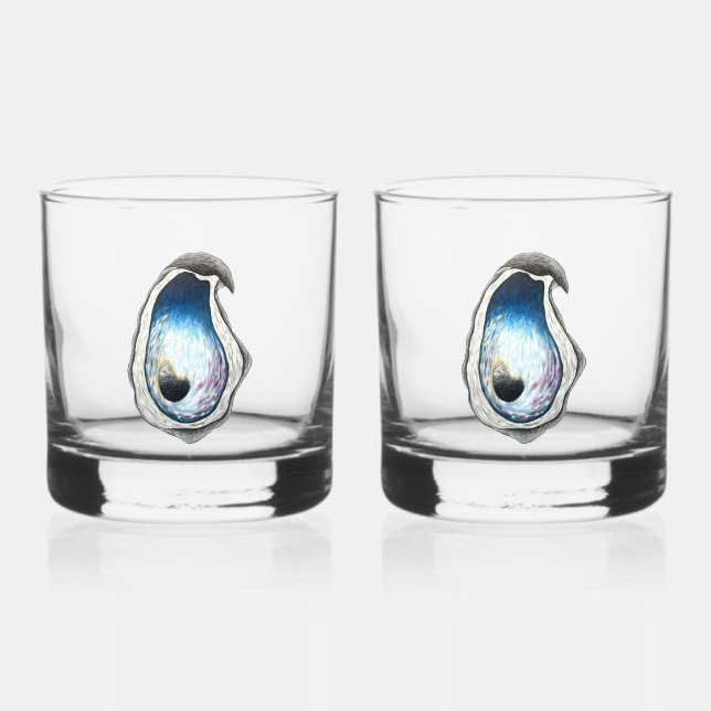 Verre Whiskey Oyster - 2 set (Recto)