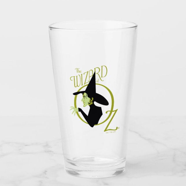 Verre Wicked Witch™ L'Assistant Du Logo Oz™ (Devant)
