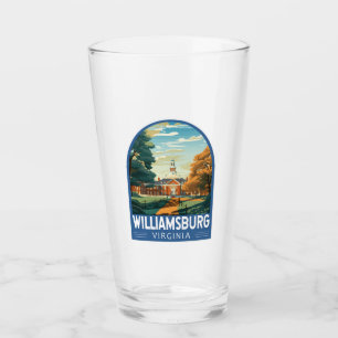 Verre Williamsburg Virginia Travel Art Vintage