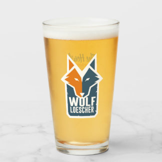 Verre Wolf Loescher - Howl Anniversaire Pint Glass