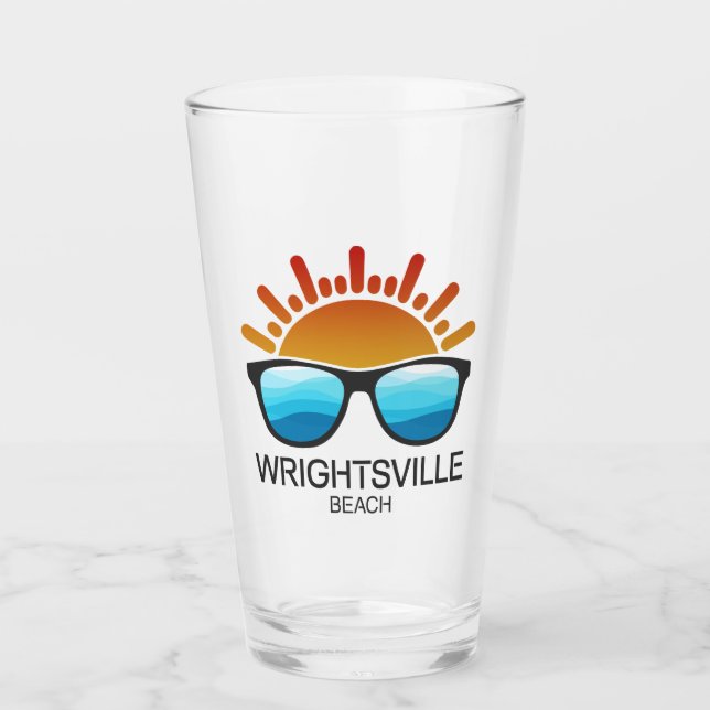 Verre Wrightsville Beach North Carolina Lunettes de sole (Devant)