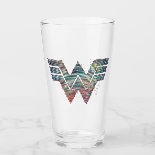 Verre WW84 | Wonder woman TV Static (Devant)