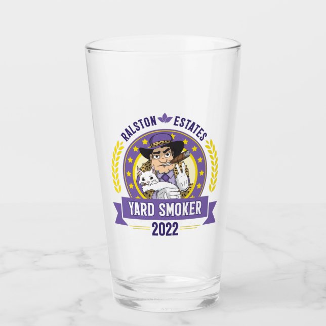 Verre Yard Smoker 2022 Pint Glass (Devant)
