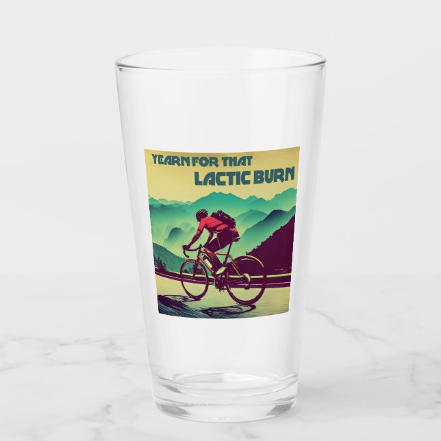 Verre Yearning Pour Cette Brûlure Lactique Cyclisme (Devant)