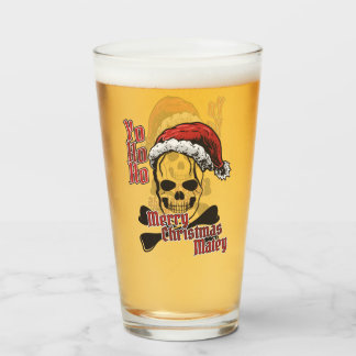 Verre Yo Ho Pirate Père Noël Noël