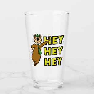 Verre Yogi Bear Hey Hey Hey