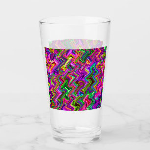 Verre Zigzag coloré #2