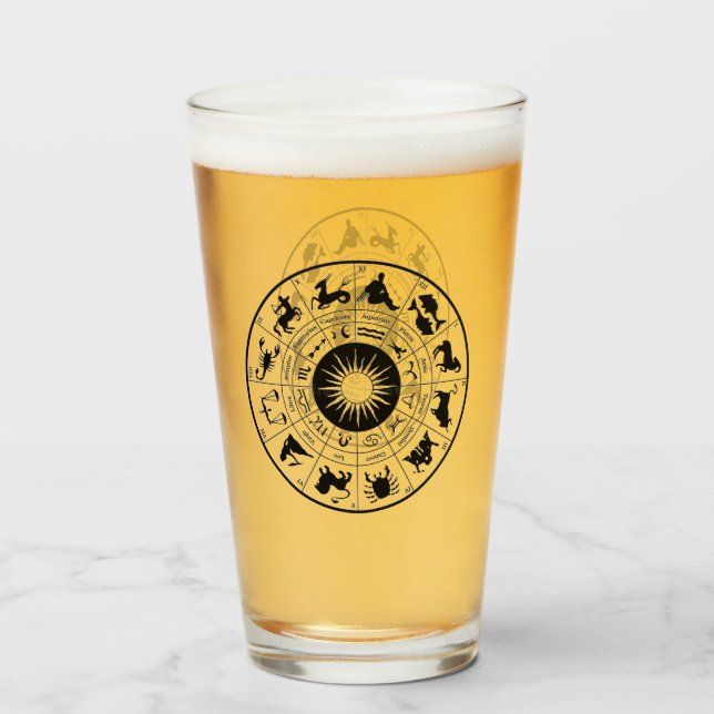 Verre Zodiaque (Dos (rempli))