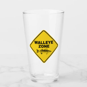 Verre Zone de pêche de Walleye