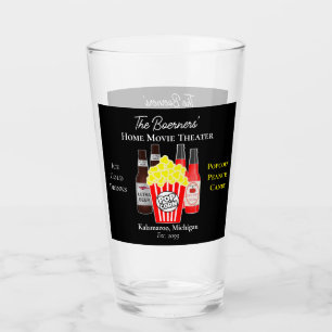 Verres à bière et soda pour cinéma à domicile
