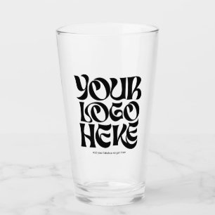 Verres à bière personnalisés avec logo et texte