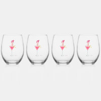 Verres à cocktail amusants pour la nuit entre fill