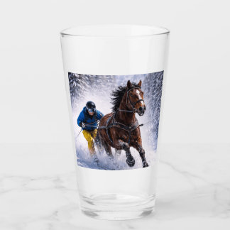 Verres à eau pour cheval d'hiver