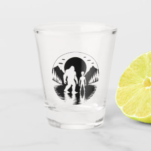 Verres à shot Bigfoot Alien UFO Cryptide