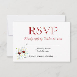 Verres à vin de Champagne Rouge Bourgogne RSVP Mar