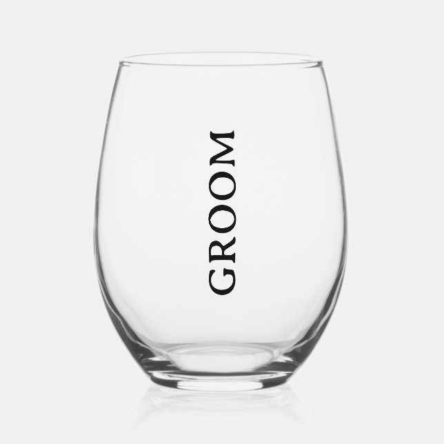 Verres à vin personnalisés (Recto)