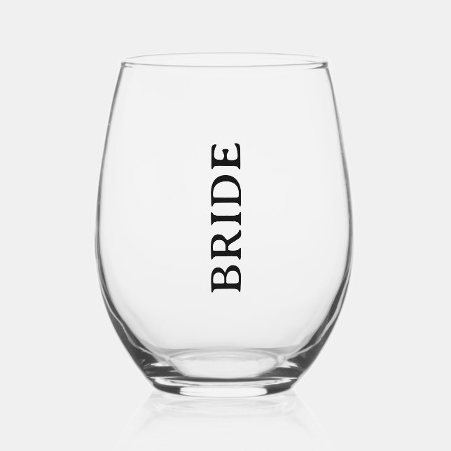 Verres à vin personnalisés (Recto)