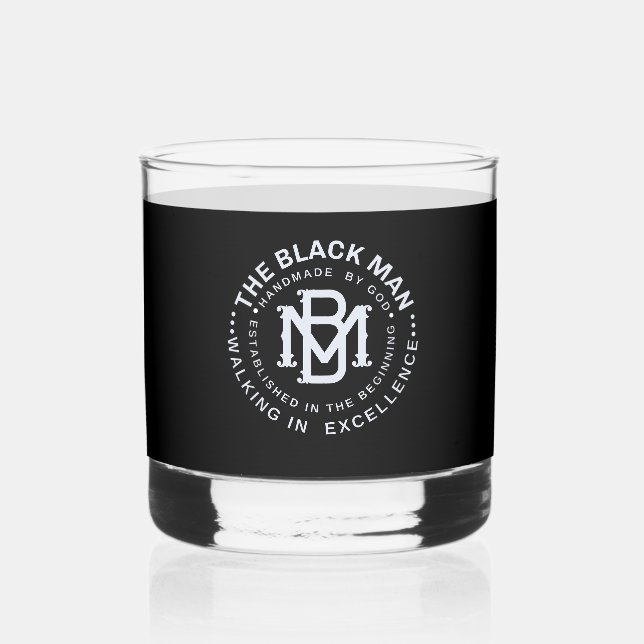 Verres à Whiskey pour Homme Noir de Luxe Barware d (Verso)