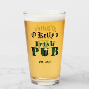Verres de bière de pub irlandais