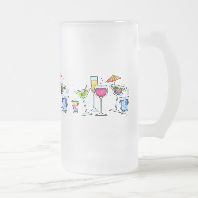 VERRES DE COCKTAIL MUGS FROSTED (Droit)