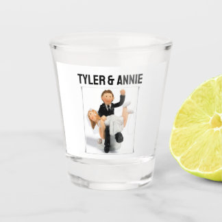 VERRES DE TIGE DE MARIAGE PERSONNALISÉS, COUPLE D'