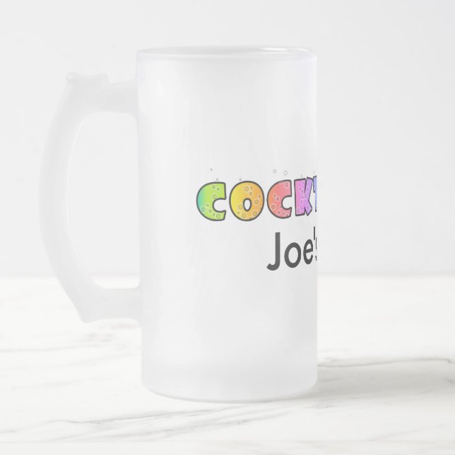 VERRES DÉCORÉS, TASSES - COCKTAIL UP! (Gauche)