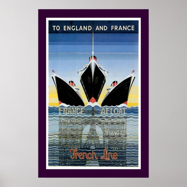 Vers l'Angleterre et la France - Poster en ligne (Devant)