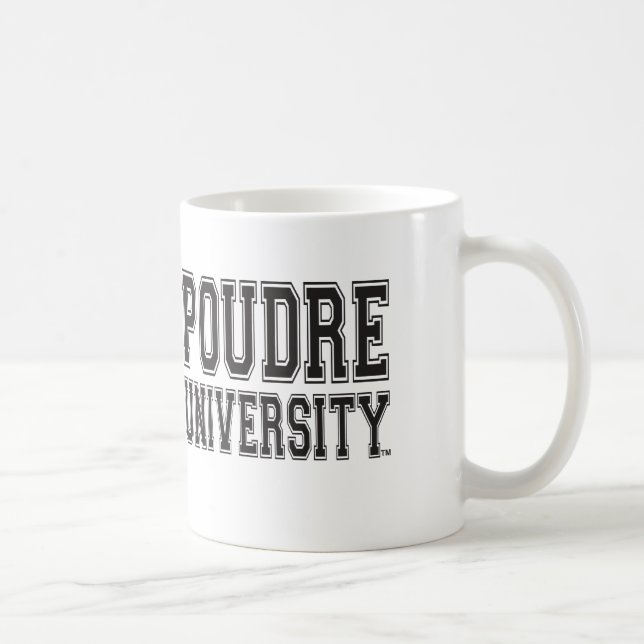 Vers le haut des tasses de Poudre - d'université (Droite)