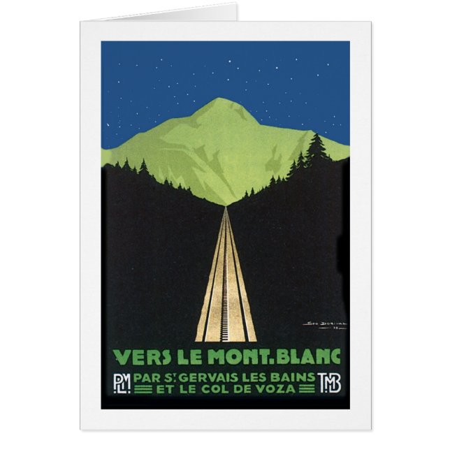 Vers Le Mont. Blanc (Devant)