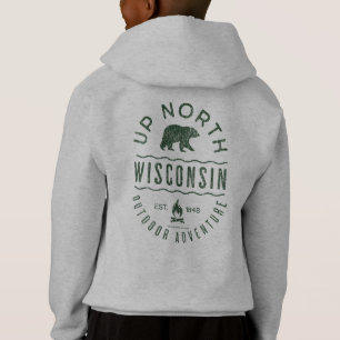 Vers le nord du Wisconsin