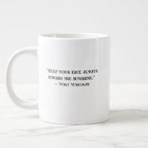 Vers le soleil — Mug Positivité Whitman