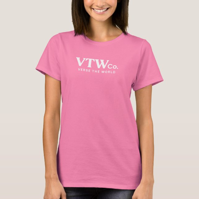 Verse Le T-shirt féminin du monde (Devant)