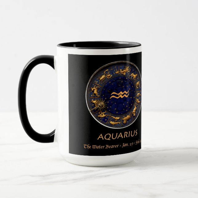 Verseau astrologique de tasse de Paul Whitehead (Gauche)