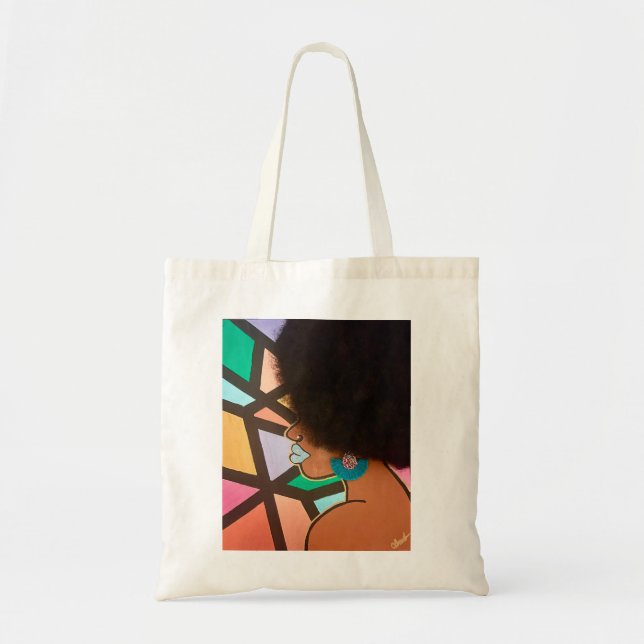 Verses in Her Volume Tote Bag (Devant)