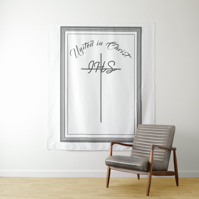 Verset Bible Catholique Tapisserie (En situation)