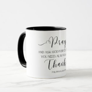 Verset biblique sur Mug