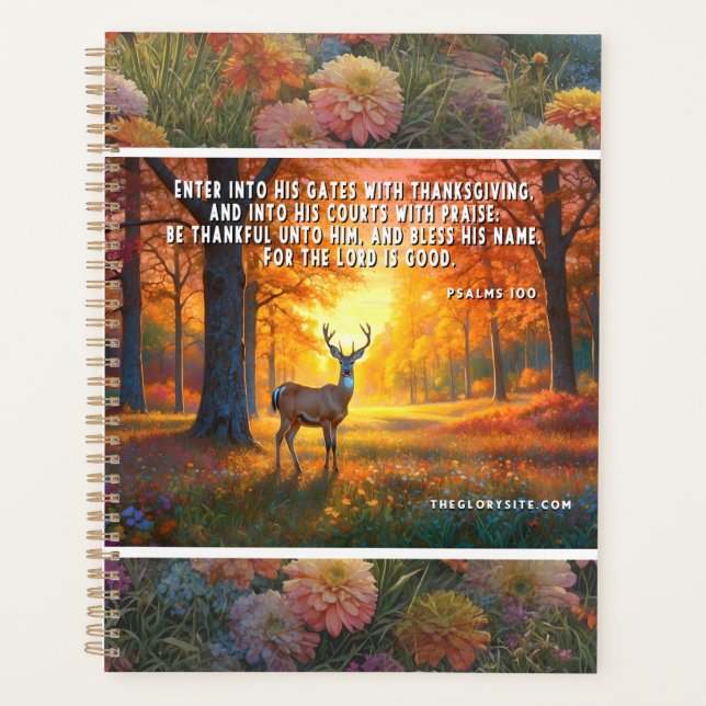 Verset de la Bible Psaumes (Devant)